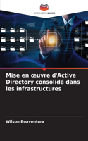 Mise en oeuvre d'Active Directory consolidé dans les infrastructures