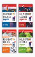 MTG Foundation Course Class 9 Physics Chemistry Mathematics & Biology Book (Edition 2025) (Set of 4 Books) For IIT JEE NEET NSO Olympiad CUET KVPY & Boards Exam | Based on NCERT Latest Pattern