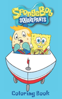 Spongebob Squarepants Coloring Book: Spongebob squarepants coloring book for kids ages 4-8, 35 high quality illustrations pages