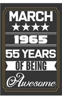 March 1965 55 Years Of Being Awesome