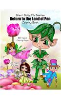 Sherri Baldy My Besties Return to the Land of Pan Coloring Book