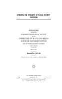 Ensuring the integrity of social security programs
