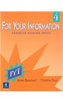 For Your Information 4 with Longman Advanced American Dictionary CD-ROM