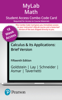 Mylab Math with Pearson Etext -- 18-Week Combo Access Card -- For Brief Calculus & Its Applications