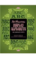 Art Nouveau Display Alphabets