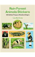 Rain Forest Animals Stickers