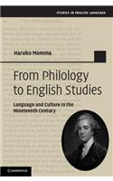 From Philology to English Studies