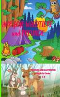 Hübsche Waldtiere Und Freunde
