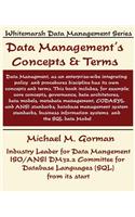 Data Management's Concepts & Terms