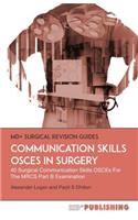 Communication Skills OSCEs In Surgery