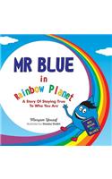 Mr Blue in Rainbow Planet