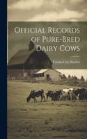 Official Records of Pure-bred Dairy Cows