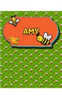 Handwriting Practice 120 Page Honey Bee Book Amy