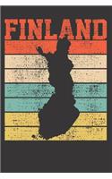 FINLAND Notebook Journal: FINLAND Notebook Journal College Ruled 6 x 9 120 Pages