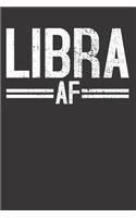 Libra Zodiac Sign Notebook Journal: Libra Zodiac Sign Notebook Journal Gift Dot Grid 6 x 9 120 Pages