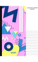 Composition Notebook Top Blank