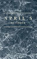 April's Notebook
