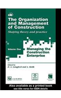 The Organization and Management of Construction