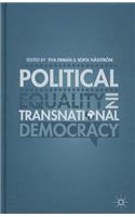 Political Equality in Transnational Democracy