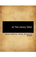 At the Library Table