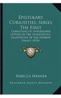 Epistolary Curiosities, Series The First