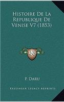 Histoire De La Republique De Venise V7 (1853)