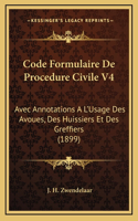 Code Formulaire De Procedure Civile V4