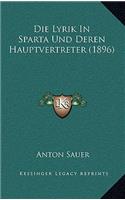 Die Lyrik In Sparta Und Deren Hauptvertreter (1896)