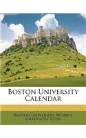 Boston University Calendar