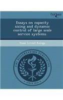 Essays on Capacity Sizing and Dynamic Control of Large Scale Service Systems