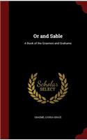Or and Sable