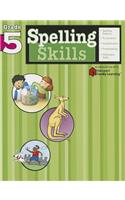 Spelling Skills: Grade 5 (Flash Kids Harcourt Family Learning)