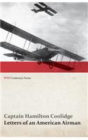 Letters of an American Airman (WWI Centenary Series)