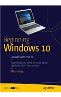 Beginning Windows 10