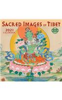 Sacred Images of Tibet 2021 Wall Calendar: Thangka Meditation Paintings