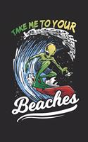 Take Me To Your Beaches Daily Planner 2020