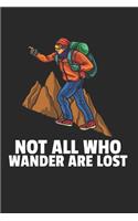Wandern Bergsteigen Notizbuch