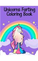 Unicorns Farting Coloring Book