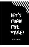 Let's turn the page