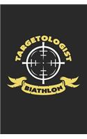 Targetologist biathlon: 6x9 Biathlon - dotgrid - dot grid paper - notebook - notes