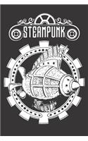 Notebook Steampunk Zeppelin