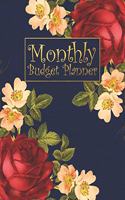 Monthly Budget Planner: Track Expenses & Finances - Budget Yearly Monthly Weekly & Daily - Bill Budgeting Planner Organizer Tracker Workbook Journal - Roses & Gold Cover