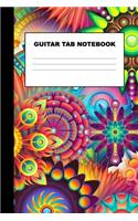 Guitar Tab Notebook: Guitar Tab Notebook 6"x9" 120 Pages