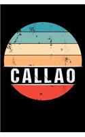 Callao: 100 Pages 6 'x 9' - Travel Journal or Notebook