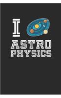 Astro Physics: Blank Lined Notebook (6" x 9" - 120 pages) Simple Physics Notebook for Daily Journal, Diary, and Gift