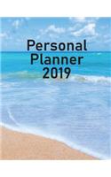 Personal Planner 2019: Organize, Plan, and Document Everything Easily - All Year Long With This Full Size (8.5 x 11 Inches) 2019 Notebook - Rest and Relax