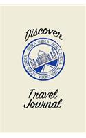 Discover Travel Journal: 6x9 Agra India Blank Lined Pages Travel Notebook - Ideal for Notes, to Do Lists or Journaling While Traveling