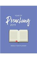 Year of Preaching 2019 Weekly Year Planner