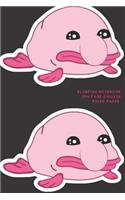 Blobfish Notebook - 200 Page College Ruled Paper
