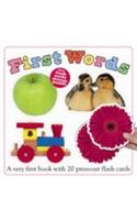 First Words Flash Card Book